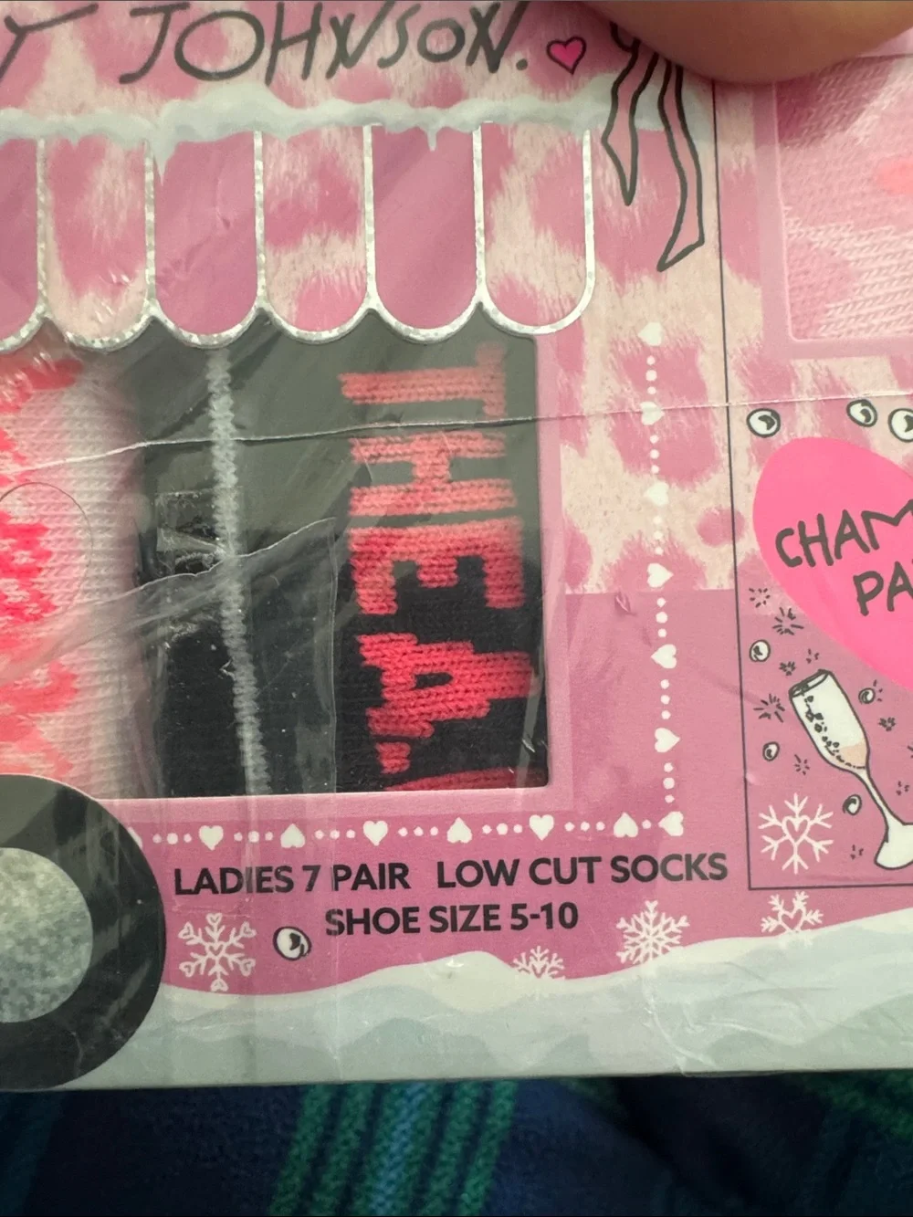 Betsey Johnson Socks Gift Box SEALED